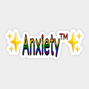Lgbtaq+ Anxiety 2 Sticker